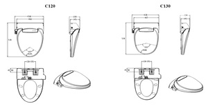 Caldo di vendita CE certificata intelligente coprisedile rotondo con funzione di controllo remoto a temperatura regolabile e 3 anni di garanzia - Product Image 4