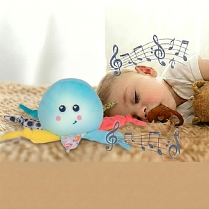 Peluche pour bébé, <span class=keywords><strong>pieuvre</strong></span> pour la décoration de la chambre d'enfant, projecteur de lumière nocturne - Product Image 3