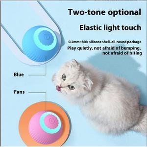 친환경 중력 스마트 롤링 볼 고양이 인터랙티브 전동 장난감, 셀프 놀이 및 스트레스 해소용 고양이 공 해외 직구 상품 - Product Image 4