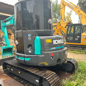 Miniexcavadora Kobelco SK55SR Usada, Original de Japón, SK 55 SR, 5 Toneladas, 5T, 5.5 Toneladas, 5.5T, Excavadora Mediana de Orugas - Product Image 3