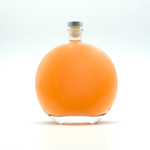 Bouteille <span class=keywords><strong>de</strong></span> boisson en verre transparente ronde petite et vide pour vodka, <span class=keywords><strong>gin</strong></span>, whisky, mini bouteille <span class=keywords><strong>de</strong></span> liqueur <span class=keywords><strong>de</strong></span> 50 ml, 100 ml, 250 ml, 500 ml, pour café, <span class=keywords><strong>lait</strong></span> - Product Image 3