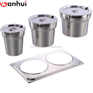 Calentador de alimentos de acero inoxidable Buffet Bain Marie para restaurante y catering - Product Image 5