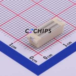 DF17(4.0)-40DS-0.5V(57) Board-to-Board & Backplane Connector SMD,P=0.5mm Connector 0.5mm Vertical Mount 2 300mA - Product Image 2