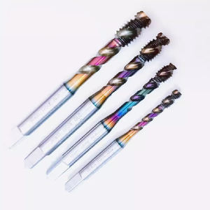 Robinet spécial en spirale en aluminium à haute teneur en cobalt DLC pour robinet à filetage court à tête plate en alliage d'aluminium moulé sous pression à deux cannelures <span class=keywords><strong>4</strong></span> - Product Image 6