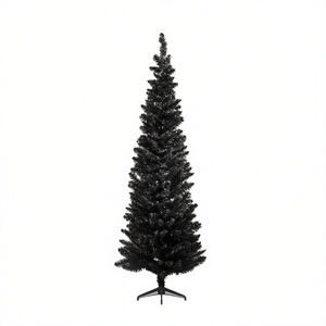 Sapin de Noël artificiel de 1,5 m en plastique pour intérieur, décorations festives de vacances - Product Image 1