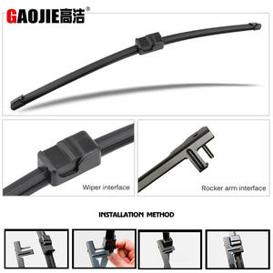 Escobillas limpiaparabrisas sin marco Gaojie para Mazda 3 modelo europeo 2003-2008, material de goma, limpiaparabrisas para coche - Product Image 3