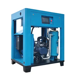 nitrogen generator making machine air compressor clean air screw air compressor with tank