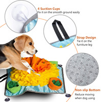 2024 nouveauté chien renifleur tapis chien chat lapin Animal reniflement lent nourriture formation tapis citrouille renifleur Pad