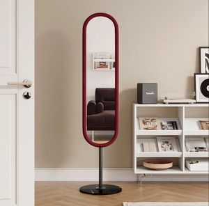 Miroir nordique complet du sol au sol pour <span class=keywords><strong>chambre</strong></span> à coucher miroir fait miroir de montage de style <span class=keywords><strong>fille</strong></span> - Product Image 1