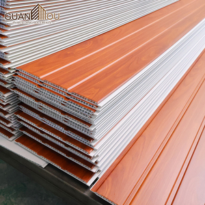 Lightweight PVC <strong>Ceiling</strong> Panels Grid Waterproof Modern Artistic <strong>Ceilings</strong> Class a Fireproof for Hotel Apartment Bedroom - Product Image 3