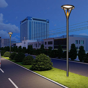 Fábrica al por mayor farola jardín al aire libre Ip65 impermeable poste de aluminio Led jardín farola - Product Image 2