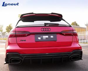 Kit Carrozzeria Aerodinamico in Fibra di Carbonio Stile <span class=keywords><strong>A</strong></span> per <span class=keywords><strong>Audi</strong></span> <span class=keywords><strong>RS6</strong></span> C8, Spoiler Anteriore, Minigonne Laterali, Diffusore Posteriore 2019-2025 - Product Image 6