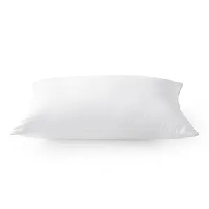 白色蓬松睡床枕头-大号2床枕头聚酯睡床枕头