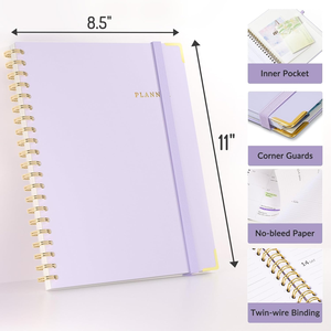 สมุดจดบันทึกสมุดรายวันสมุดจดบันทึกสมุดรายวันแบบปรับแต่ง A5พิมพ์ลายแบบเกลียว - Product Image 3