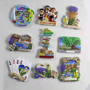 도매 공장 직판 3D 맞춤 도시 레진 기념품 냉장고 자석 지역 도시명 냉장고 자석 - Product Image 3