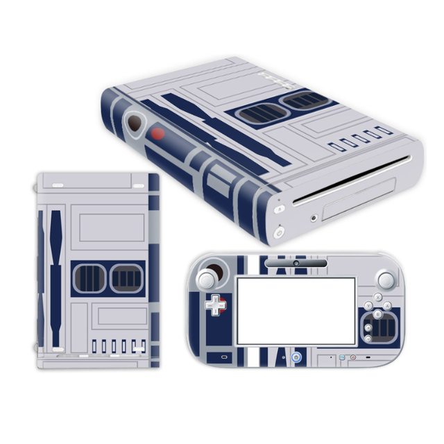 Protective Case Decal Skin Sticker for Nintendo WiiU Console  Gamepad  Cover
