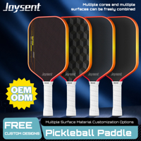 Raket Pickleball Joysent Titanium Wire Surface EPP Foam dengan Grafik Cetak yang Dapat Dipilih, Bentuk Tubuh, dan Dimensi Gagang yang Dapat Dipilih