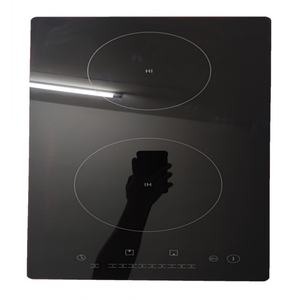 Placa de Cocción de Cerámica, Estufa Eléctrica Integrada de 2 Quemadores, Hornilla Eléctrica con Control Táctil, Bloqueo Infantil y Temporizador - Product Image 4