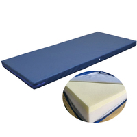 Personnalisation de haute qualité Meilleur prix de gros Mousse haute densité Matelas médical d'hôpital pénitentiaire imperméable et ignifuge