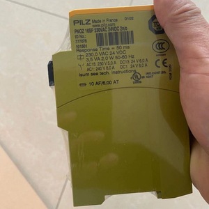 Relais de sécurité Pilz PNOZ 16SP 230VAC 24VDC 2n/o Fabriqué en France - Product Image 1
