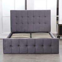 Nouveau cadre de lit pour la maison, lit de rangement de luxe au Design moderne Ottoman, lit de rangement à gaz pour chambre d'hôtel
