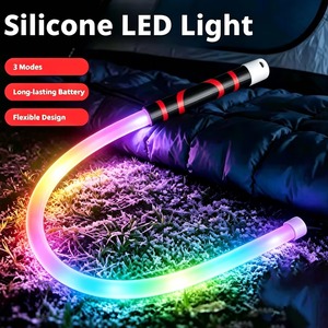 Lámpara de Trabajo LED de Silicona, Flexible, Portátil, Recargable, de Bajo Voltaje, 3 Modos, Impermeable, para Taller - Product Image 6