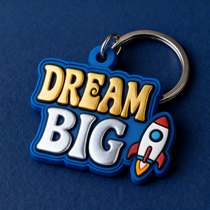 थोक कस्टम 2 डी/3 डी नरम रबर पीपी कुंजी चेन और व्यक्तिगत लोगो वाटरप्रूफ कस्टम आकार फैशन डिजाइन के साथ - Product Image 3