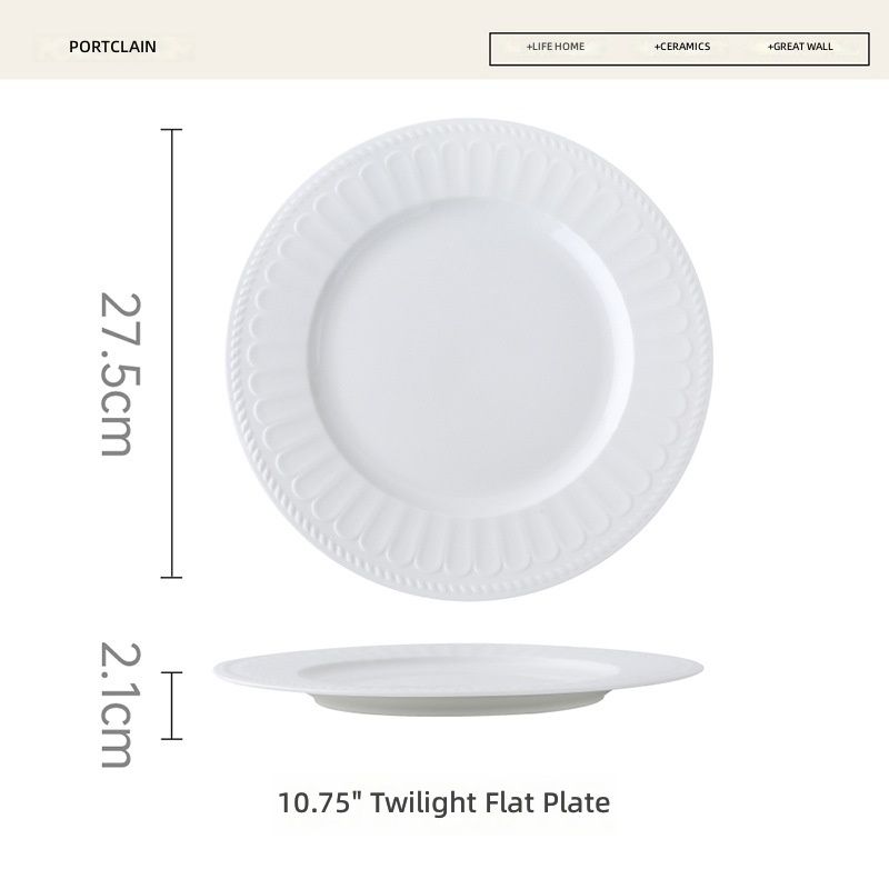 Disco plano crepuscular de 10,75 pulgadas