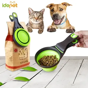 Mangkuk Makan Anjing Lipat Silikon Portabel untuk Perlengkapan Hewan Peliharaan Mangkuk Anjing Kecil Sedang Aksesoris Hewan Peliharaan - Product Image 1