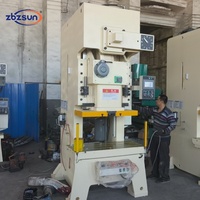 Presse à poinçonner pneumatique à moteur de 25 tonnes de haute précision, type C, pour la production de tôlerie
