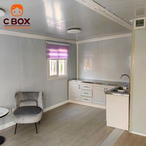 Casa Prefabricada Cbox de 20 pies, Plegable, Ecológica, Reciclable, para Hotel, Villa, Oficina, Edificio, Casa Expandible de 2 Dormitorios - Product Image 3