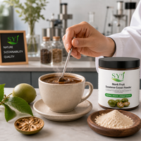 Monk Fruit Extract Poeder Voedingskwaliteit Mogroside V Natuurlijke Luo Han Guo Zoetstof voor gebruik in voedsel en dranken