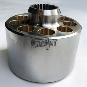 Commercio all'ingrosso IN magazzino per Komatsu Pc200-7 pompa idraulica blocco cilindri Assy con piastra escavatore parti accessori per escavatore - Product Image 5