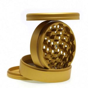 New Big Size 100mm Aluminum <b>Herb</b> <b>Grinder</b> Quickly Grinding Dry Tobacco Spice Crusher Kitchen <b>Grinder</b> Wholesale - Product Image 3