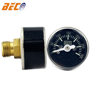 เครื่องวัดความดัน300Bar แอนะล็อกขนาดเล็ก25มม. M10 * 1มาตรวัดขนาดเล็กสำหรับเพนท์บอล <span class=keywords><strong>PCP</strong></span> Air - Product Image 4