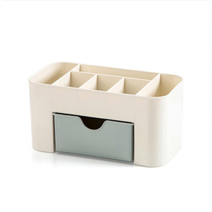 Organisateur de cosmétiques en plastique avec tiroirs, boîte à maquillage - Product Image 4