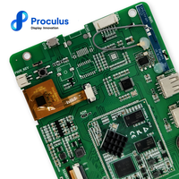 Module LCD industriel Proculus 7 pouces avec carte Android résolution 1024*600 Modules LCD à écran tactile TFT Android