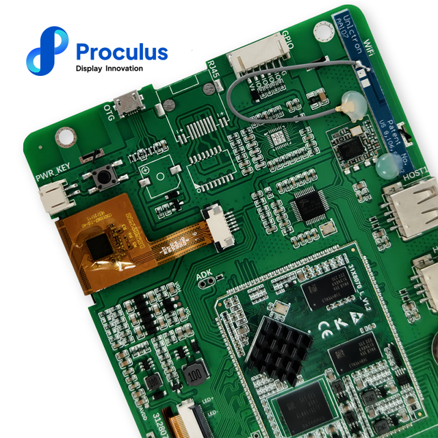 Proculus 7 Inch Industrial LCD Module with Android Board 1024*600 Resolution TFT Display Touchscreen Lcd Modules Android