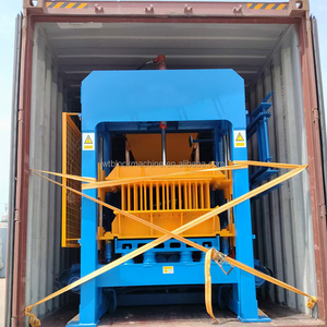 Mesin pembuat bata mesin otomatis Moulage De Blocs mesin pembuat blok QT4-15 - Product Image 4