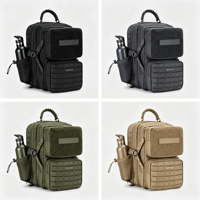 Sac à dos tactique grand format 45L 55L, camouflage extérieur, sac à dos détachable quatre-en-un, système Molle, fonction antivol, sac à dos tactique