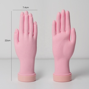 Nail Practice Hand Model Amovible Manucure DIY Finger Nail Joint Acrylic Nail Practice Prosthesi Hands - Product Image 6