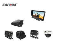Enregistreur DVR mobile H.265/H.264 4 canaux 8CH MDVR 3G/4G/WiFi GPS Live Streaming Blackbox Truck Bus Résolution 1080p IPS LCD