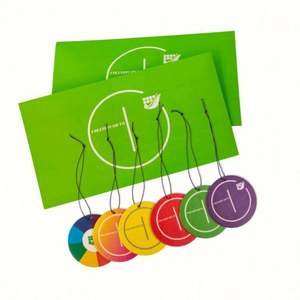 Désodorisants de voiture personnalisés avec logo imprimé promotionnel et parfum sur mesure - Product Image 4