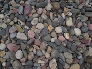 Unpolished Black <strong>River</strong> Pebble Landscape <strong>Stone</strong> by Refine <strong>Stone</strong> Natural Round Cobble <strong>Polished</strong> Finish - Product Image 6