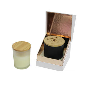 Hot Sale Luxury Paper Cardboard Candle <b>Box</b> Rigid Candle Gift <b>Box</b> Wholesale Candle Packaging <b>Box</b> with Insert - Product Image 1