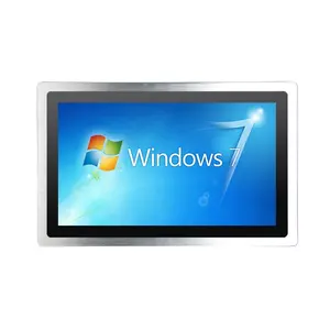 PC da 19 pollici 3mm Ultra piatto IP65 pannello frontale impermeabile Touch Tablet industriale con Windows i3 i5 i7 Linux