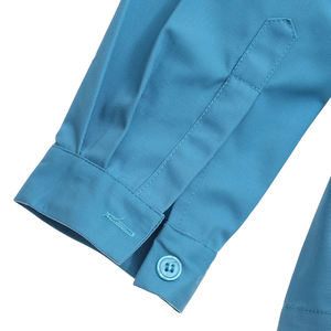 Invernale <span class=keywords><strong>blu</strong></span> uniforme <span class=keywords><strong>ospedaliera</strong></span> di alta qualità per donne medico e infermiere Design del colletto superiore - Product Image 5