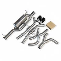 Tuyaux d'échappement Catback modifiés de haute qualité en acier inoxydable 304 avec silencieux à valve pour Dodge Ram 1500 5.7 2020+ – Émet un son V8 riche et agressif