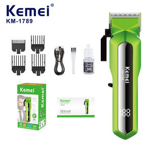 Tondeuse à cheveux Kemei KM-1789 5w 2000mAh, batterie puissante, grand écran LED, moteur à grande vitesse 7000 tr/min, qualité de marque - Product Image 1