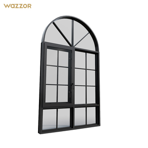 Wazzor prezzo competitivo casa termo arco in alluminio tipo francese porte finestre - Product Image 6
